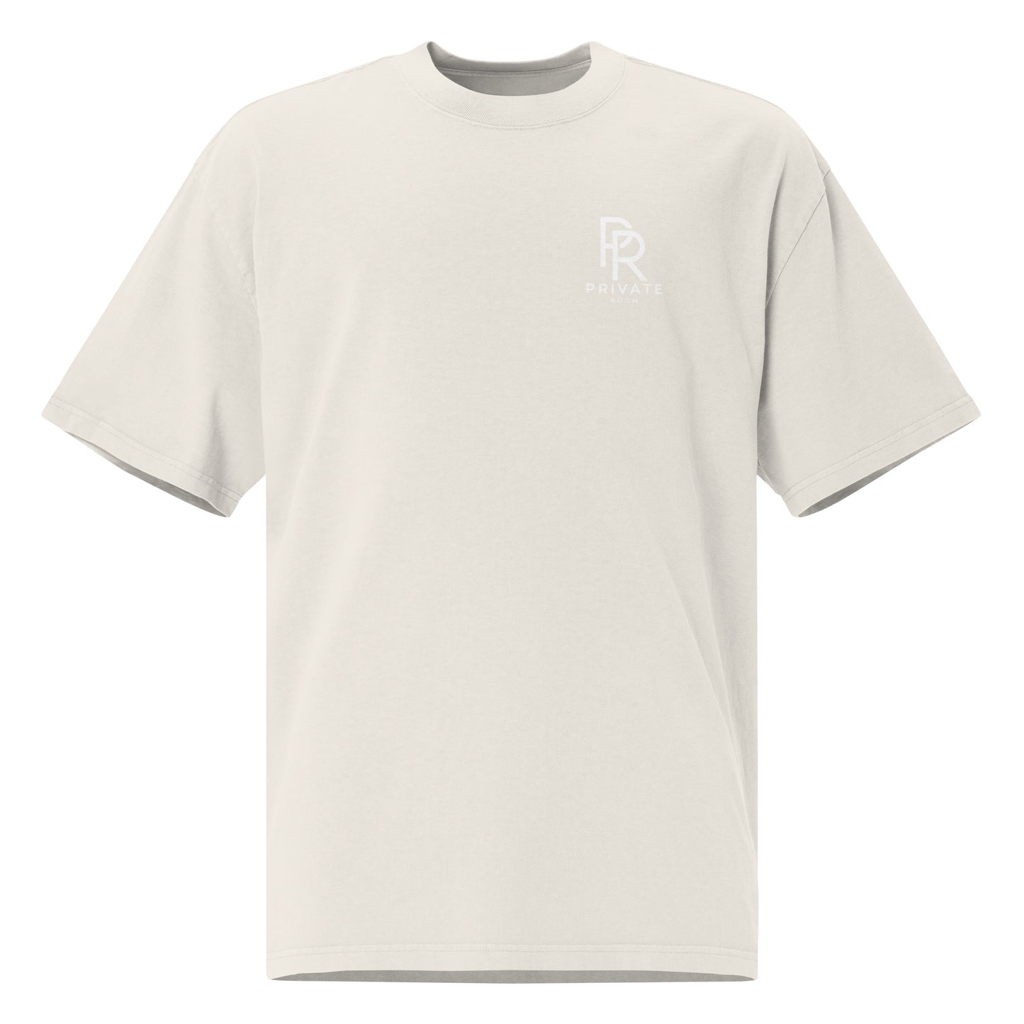 Private Room Oversized faded t-shirt